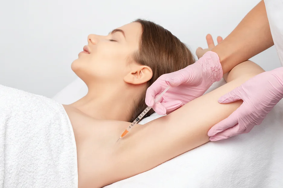 Excessive sweating Botox